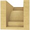 Ekena Millwork 5"W x 10"D x 5"H Wide Mediterranean Rough Cedar Woodgrain TimberThane Corbel, Primed Tan CORUR05X10X05MEDRCPR - alternate 5